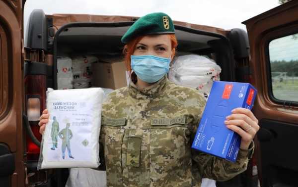 ЕС отправил украинским пограничникам средства защиты от COVID