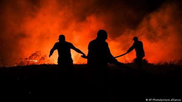 Средиземноморские страны страдают от лесных пожаров и рекордной жары