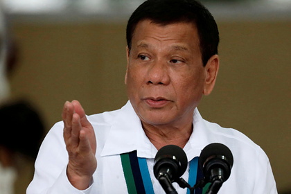 Президент Филиппин анонсировал уход из политики: Политика