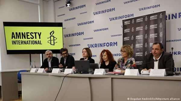 Amnesty International покинул шведский соучредитель из-за доклада об Украине