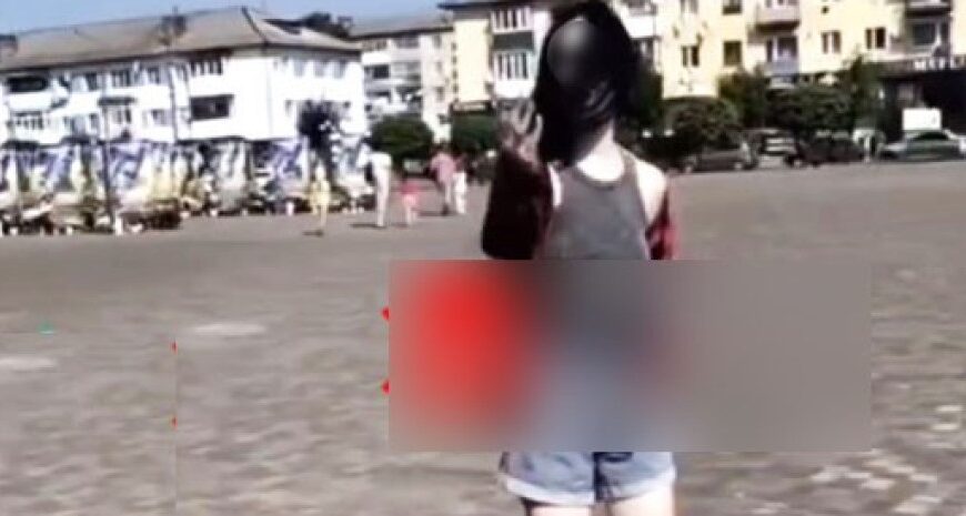 Поліція розшукала тіктокерку, яка танцювала під російський реп з матюками на тлі портретів Героїв