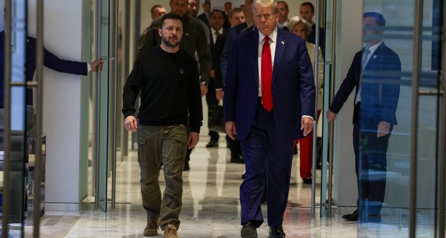 «Це честь для мене»: Трамп поділився думками перед початком зустрічі з Зеленським