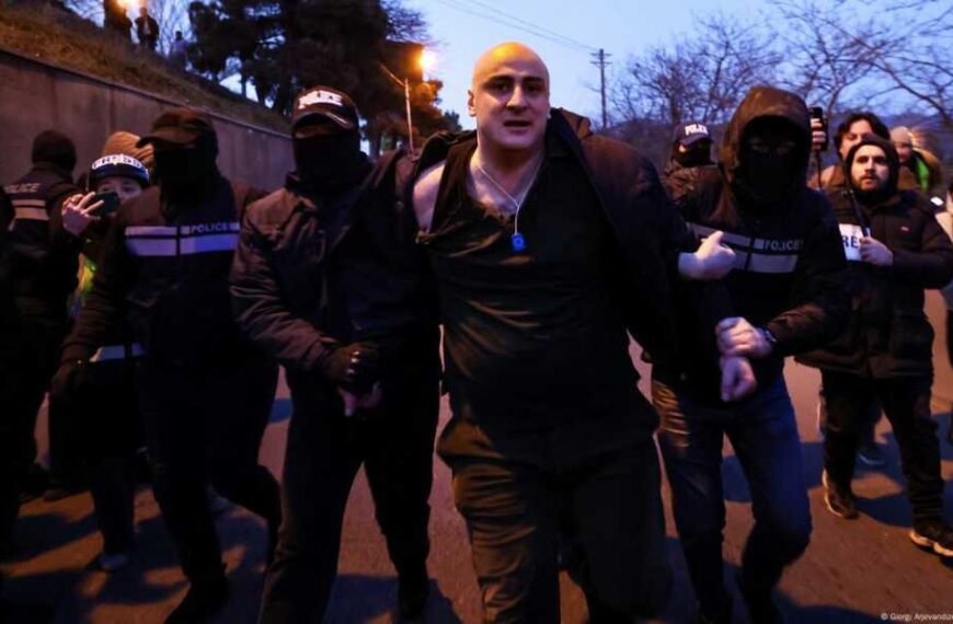 В Грузии задержан один из лидеров оппозиции Ника Мелия