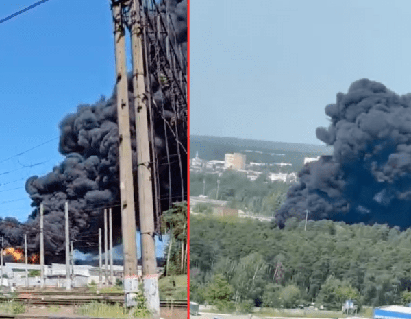 Пожежа у Казані: в місті, де є пороховий завод, нібито спалахнув розчинник у лакофарбовому цеху — відео