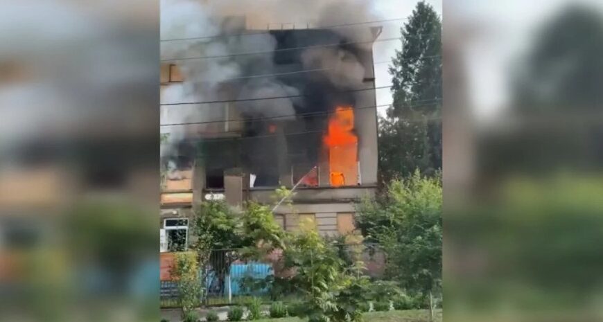 Поліція розповіла, хто та навіщо спалив ТЦК у Харкові