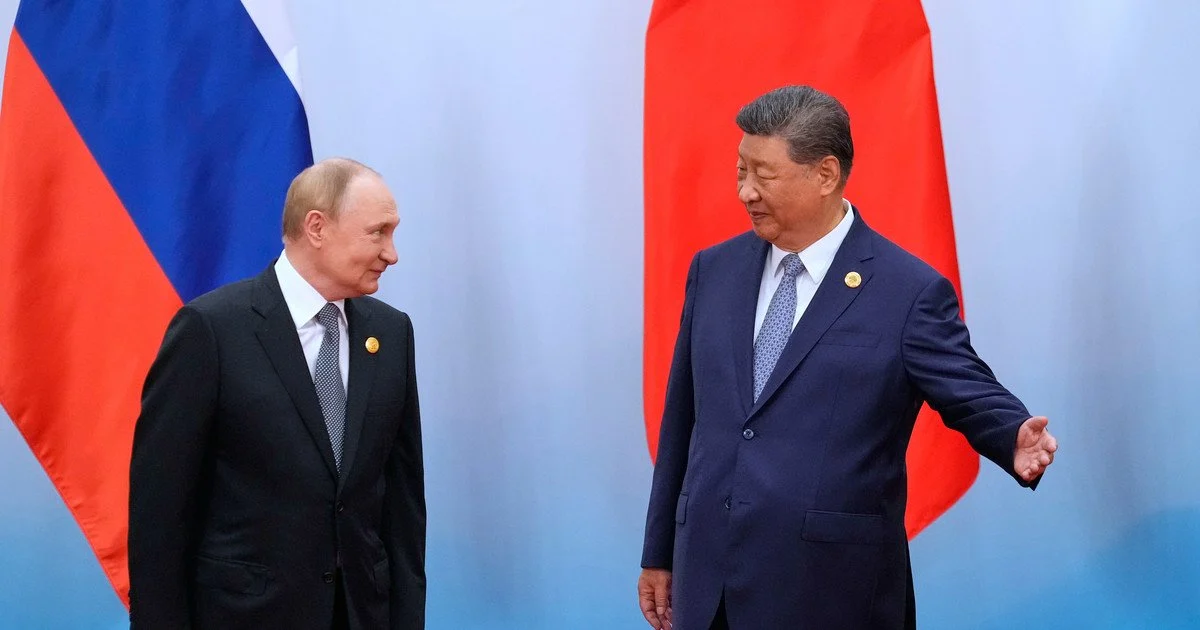 Володимир Путін і Сі Цзіньпін.