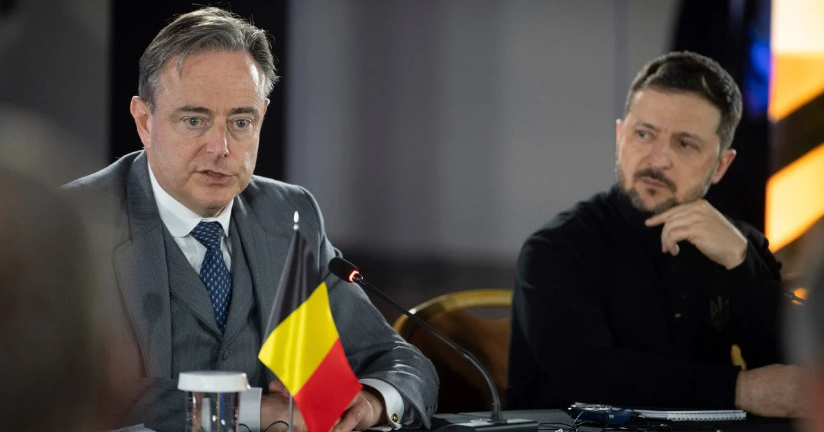 Барт де Вевер та Володимир Зеленський