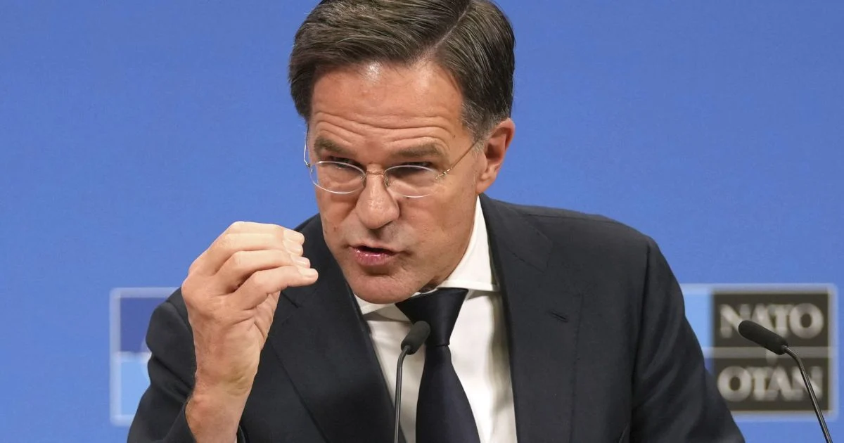 Генсек НАТО Марк Рютте Генсек НАТО Марк Рютте