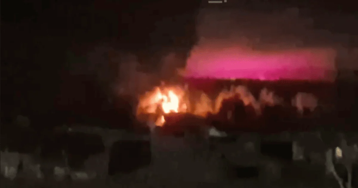 Пожежа в РФ