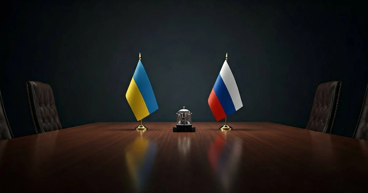 Переговори Україна-Росія (ШІ)