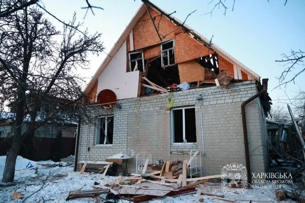 Атака КАБ по Харкову 19 січня / © Олег Синєгубов