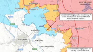 мапа бойових дій_1 / © Інститут вивчення війни (ISW)