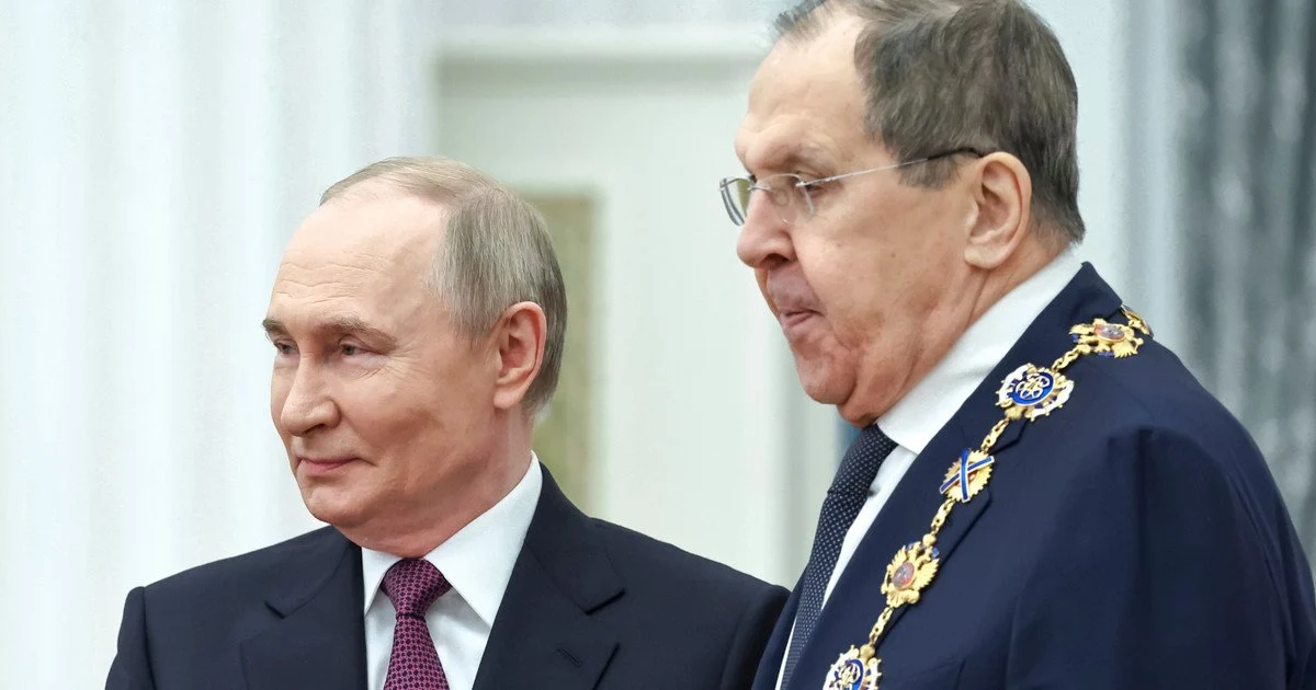 Путін і Лавров. Путін і Лавров.