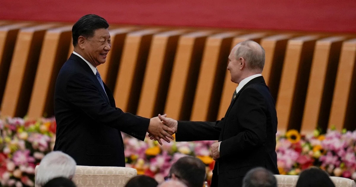 Сі Цзіньпін і Володимир Путін.