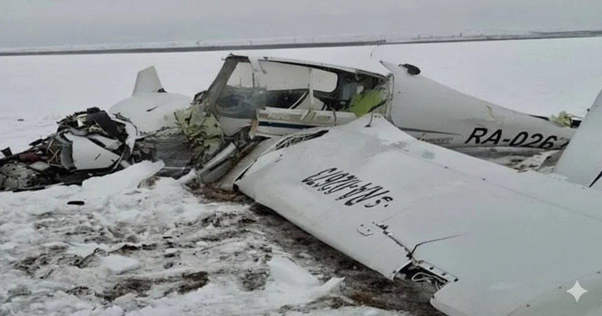 В Росії розбився навчальний літак Diamond DA42