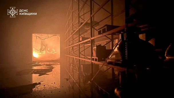 Наслідки атаки на Київщину / © ДСНС