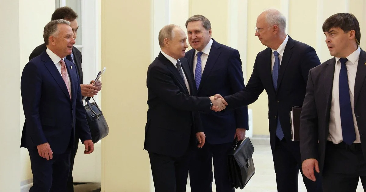 Путін і Дмитрієв.