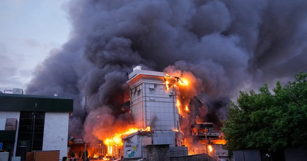 Attack on Kyiv on May 24.
