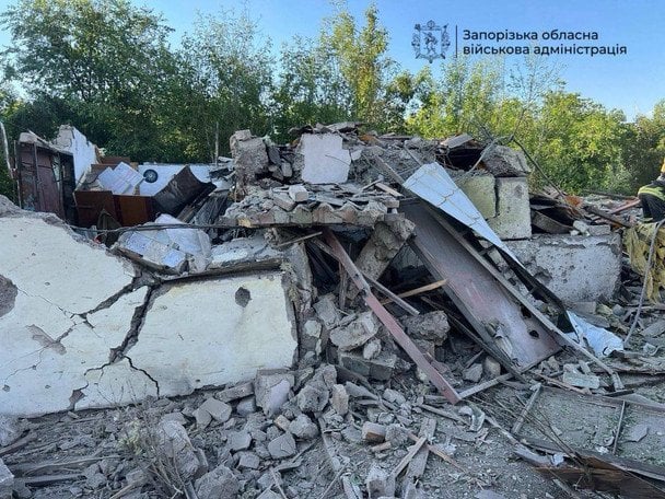 Наслідки обстрілу / © Очільник Запорізької ОВА Іван Федоров