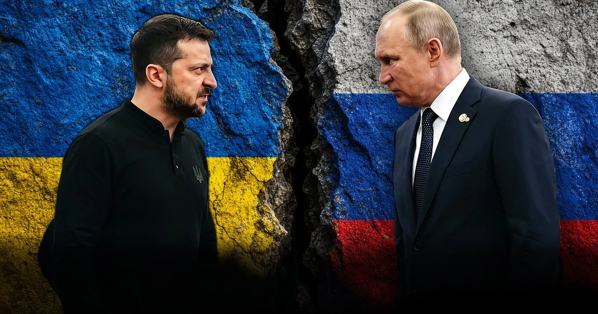 Volodymyr Zelenskyy and Putin Volodymyr Zelenskyy and Putin