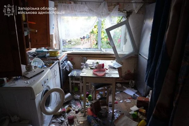 Обстріл Запоріжжя / © Очільник Запорізької ОВА Іван Федоров