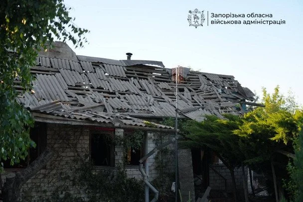 Наслідки обстрілу / © Очільник Запорізької ОВА Іван Федоров