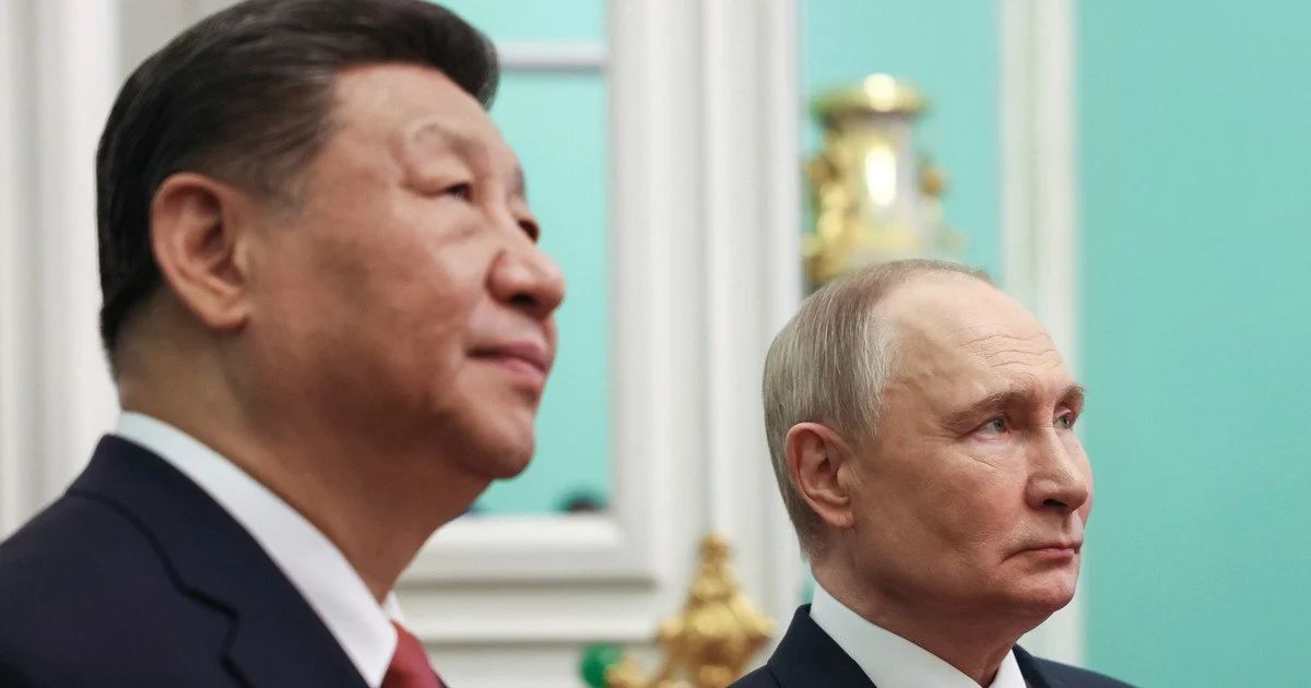 Xi Jinping and Vladimir Putin Xi Jinping and Vladimir Putin