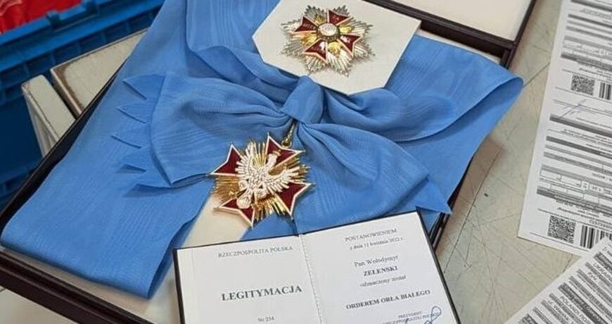 В Навроцького поінформували про отримання Ордену Білого Орла від Зеленського: як його використовуватимуть