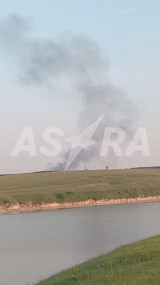 Фото з місця катастрофи бомбардувальника Ту-22М3 / © взяті з соцмереж
