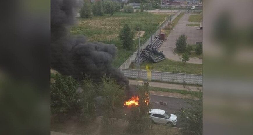 Вибух автомобіля в Балашисі, РФ: одна людина загинула внаслідок вибуху — відео