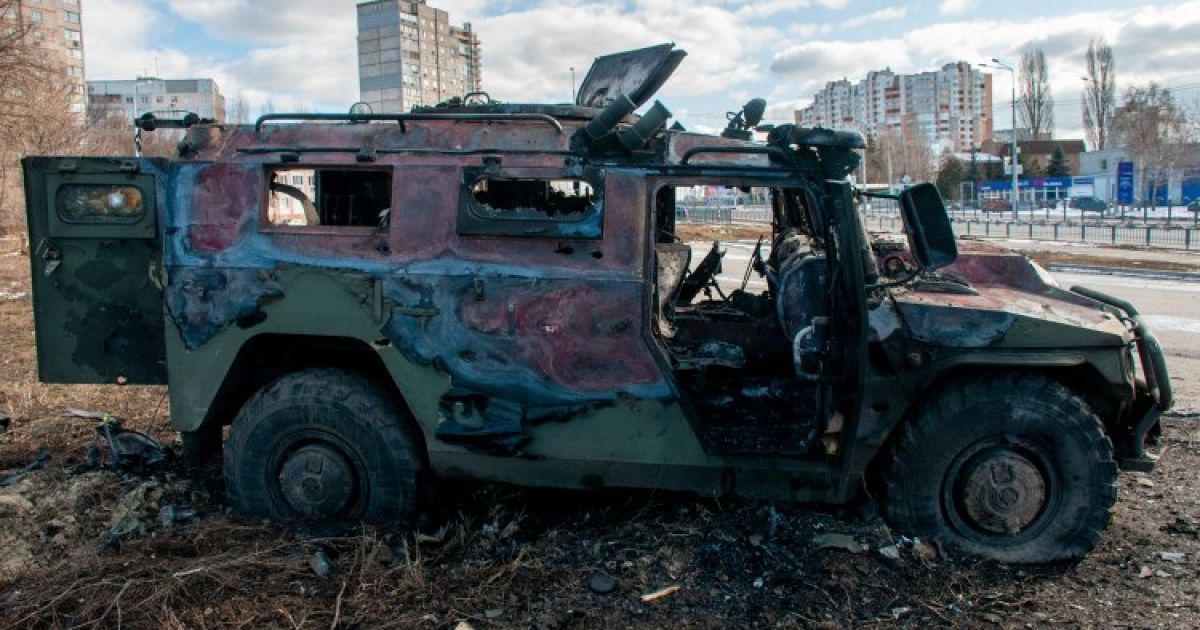 Знищена російська військова техніка