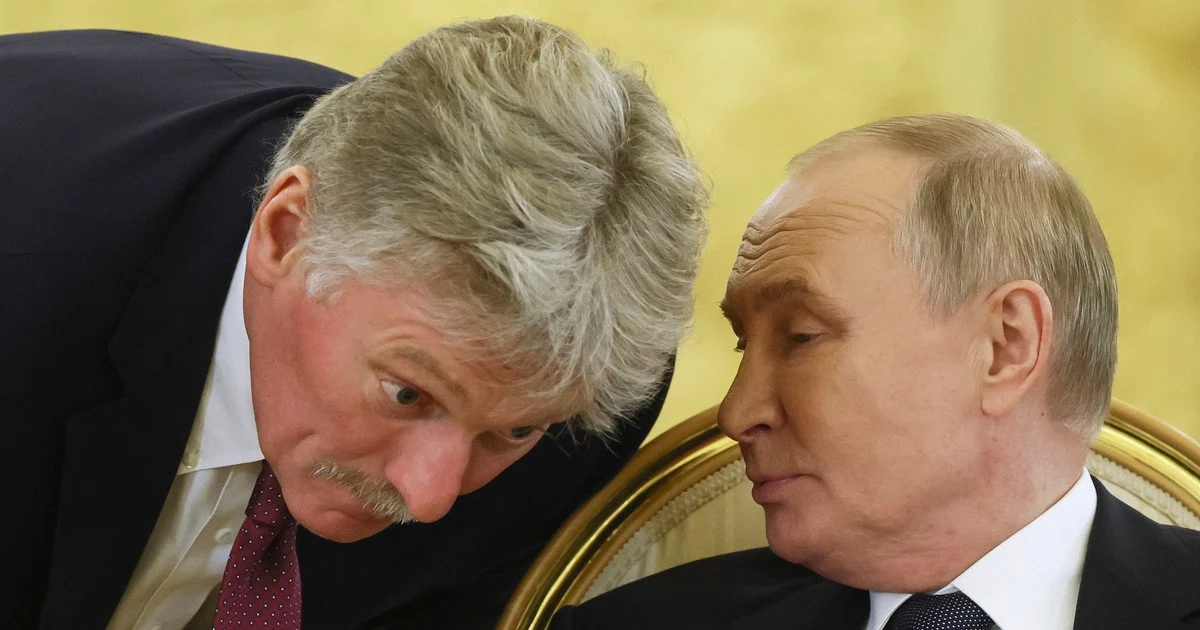 Dmitry Peskov and Volodymyr Zelenskyy Dmitry Peskov and Volodymyr Zelenskyy
