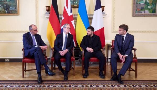 Зустріч глав Британії, Німеччини, Франції та України завершилася в Лондоні – Sky…