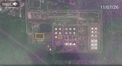 Удар по нафтобазі Тверьнефтепродукт — супутникові знімки показали більші руйнування / © Радіо Свобода