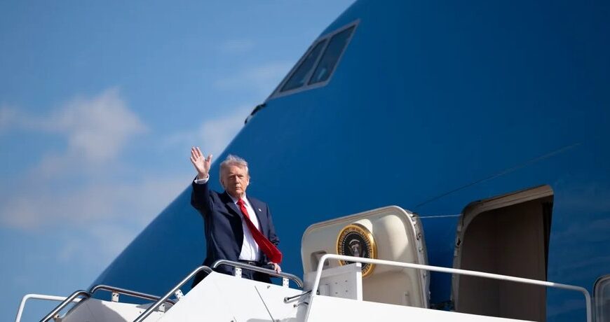«Багато противників»: Трамп повернувся з саміту НАТО на застарілому Air Force One, відмовившись від подарованого Катаром літака