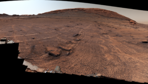 Curiosity виявив на Марсі велике поле з багатокутних форм, що нагадують бджолині стільники.