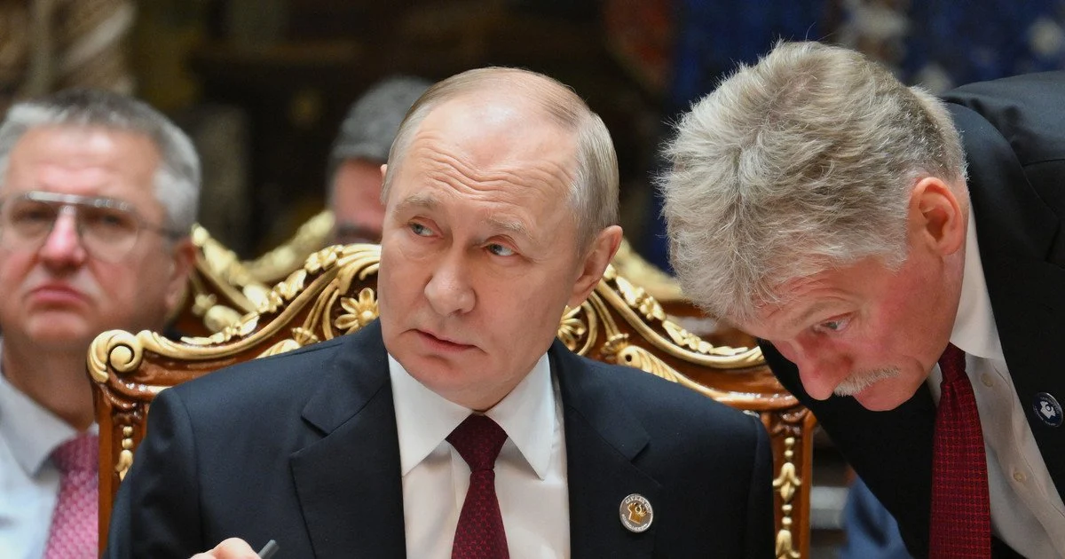 Putin and Peskov.