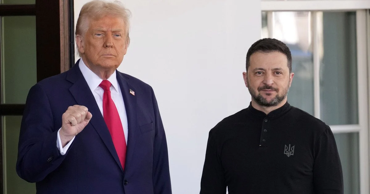 Трамп та Зеленський Трамп та Зеленський