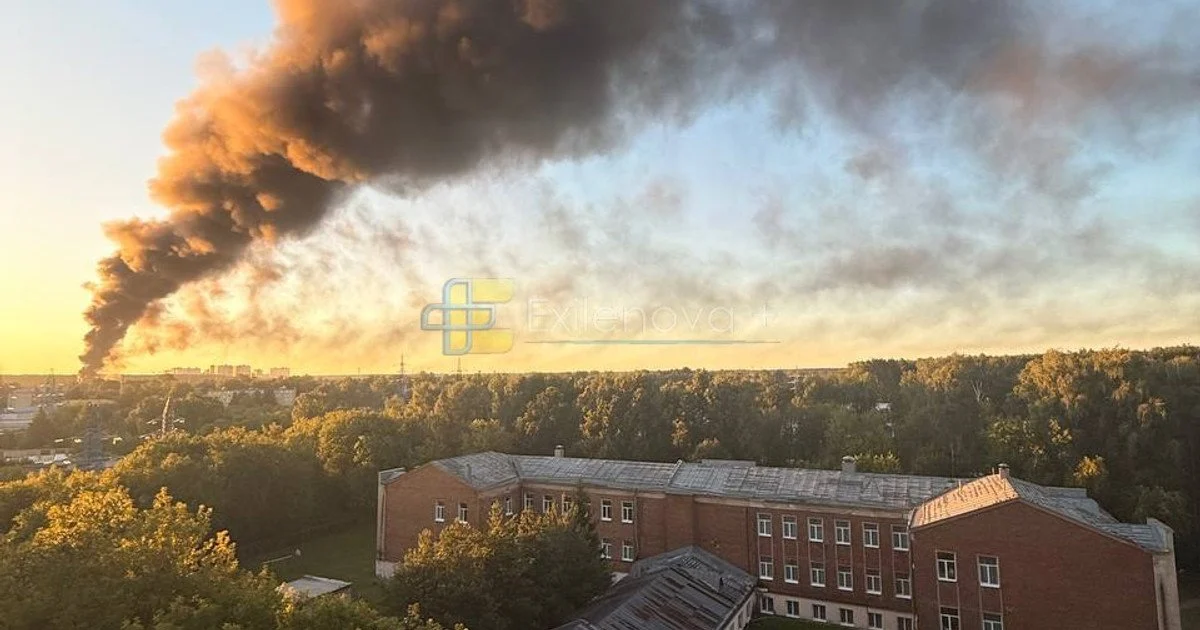 Атака на склад у Підмосковʼї Атака на склад у Підмосковʼї