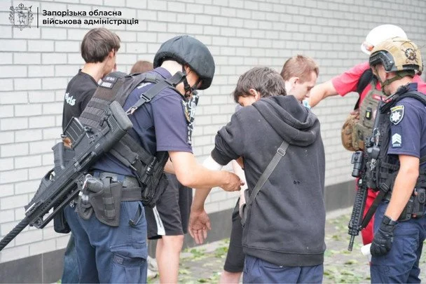 Атака РФ на Запоріжжя 23 липня / © Очільник Запорізької ОВА Іван Федоров
