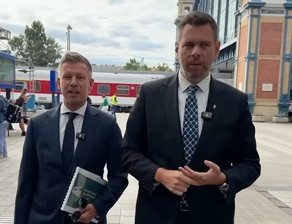 Невідомий бризнув на Петера Мадяра: якою була реакція угорського прем’єра (відео)