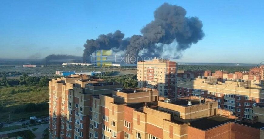 Вибухи в Росії: палає нафтобаза та склад Wildberries у Підмосков’ї після атаки безпілотників – найсвіжіші події