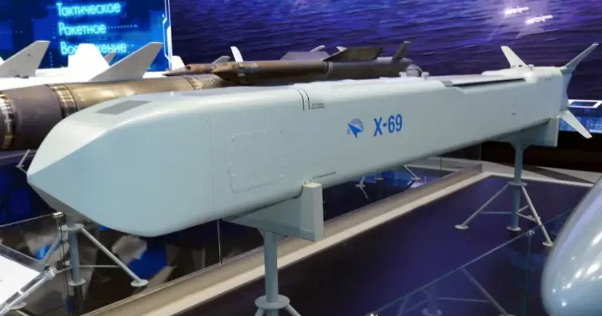 Ракета Х-69: що це за зброя Росії, яка атакує Україну, і чи може її збити Patriot (фото) Ракета Х-69: що це за зброя Росії, яка атакує Україну, і чи може її збити Patriot (фото)