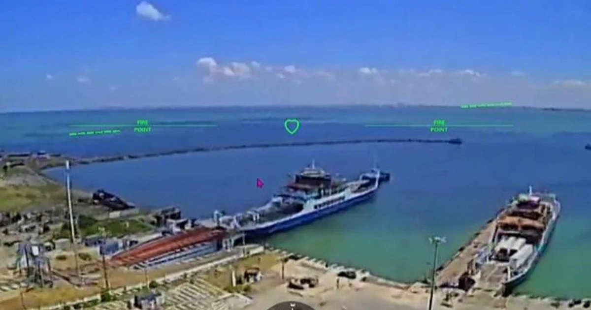 Kerch Strait crossing Kerch Strait crossing