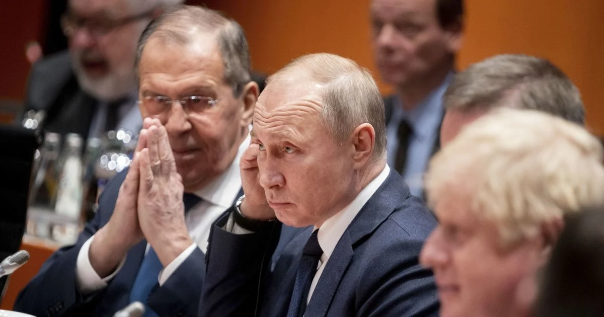 Сергій Лавров і Володимир Путін.