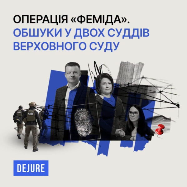 НАБУ та САП провели слідчі дії у двох суддів Вищого Суду