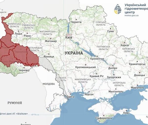 Води українських річок швидко зменшуються, оголошено найвищий ступінь тривоги