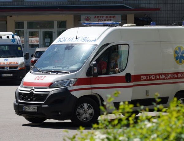 Одеса: на пішохода впала скеля (відео)