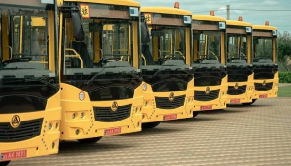 Нові шкільні автобуси для громад Київщини