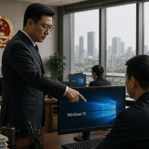 Китайським урядовцям наказано негайно прибрати Windows 10